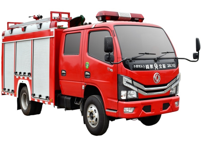 东风2吨水罐消防车 