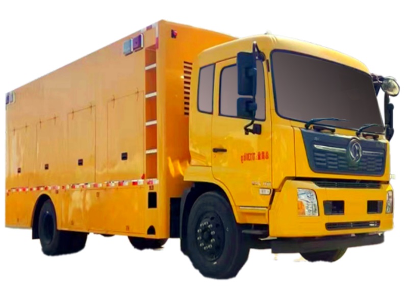 东风4000m³/h大流量排水抢险车 