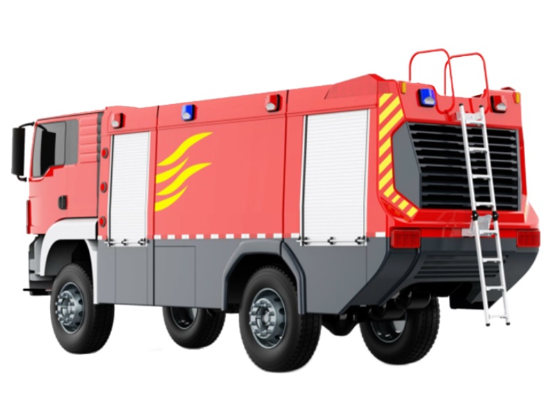 4驱汕德卡机场消防车 