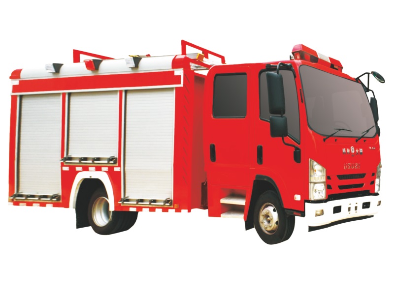 庆铃3.5吨森林消防车 