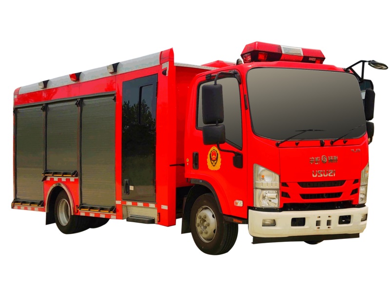 庆铃700P水雾消防车 