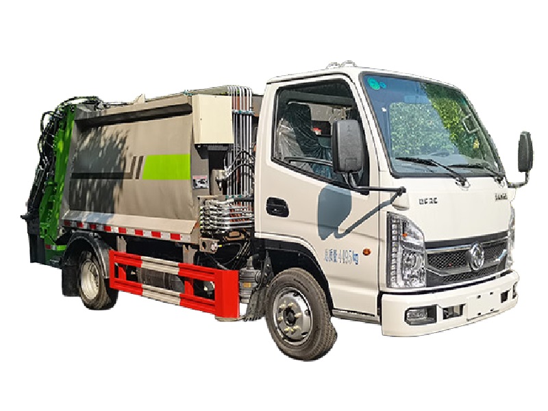 东风3-4方压缩式垃圾车 
