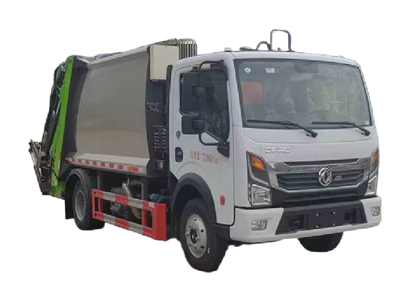 东风5-6方压缩式垃圾车 