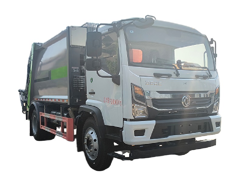 东风8-9方压缩式垃圾车 
