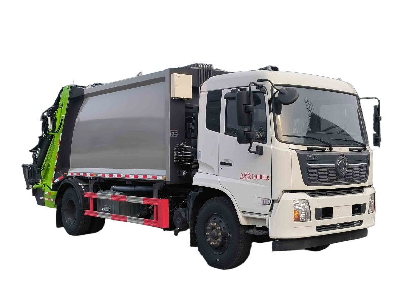 东风10-12方压缩式垃圾车 