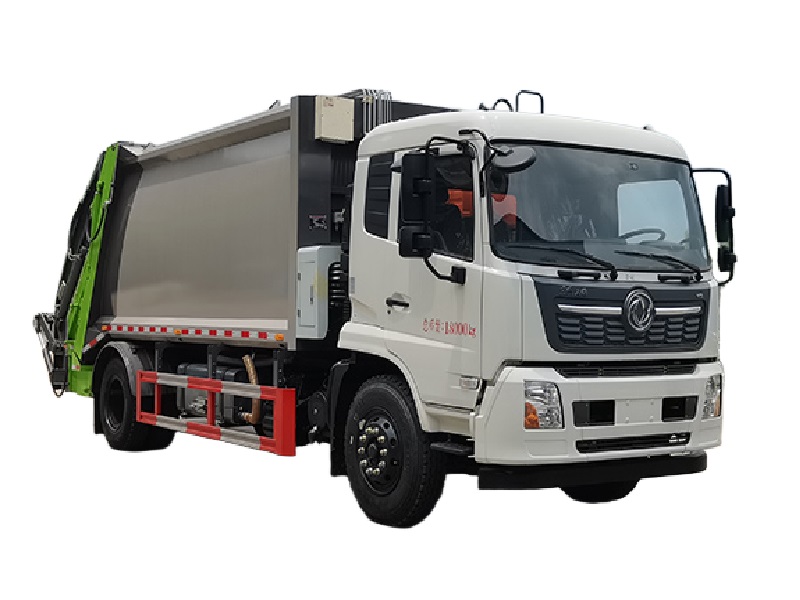 东风10-13方压缩式垃圾车 