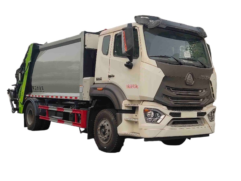 重汽10-12方压缩式垃圾车 