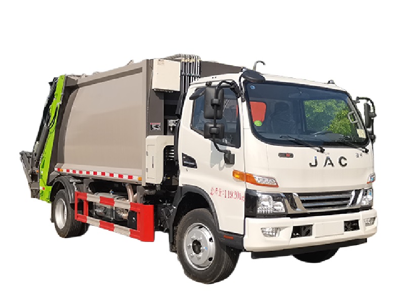 江淮8方压缩式垃圾车 