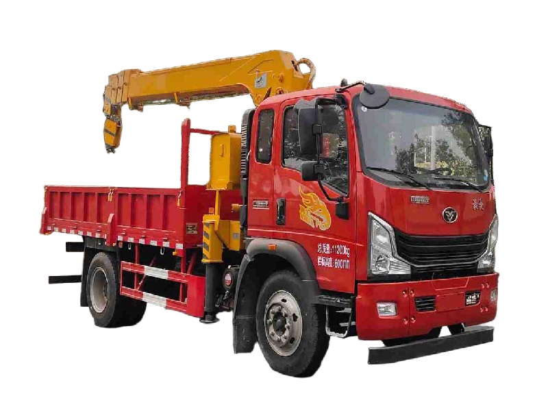 重汽5吨随车起重运输车 