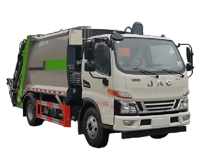 江淮5-6方压缩式垃圾车 