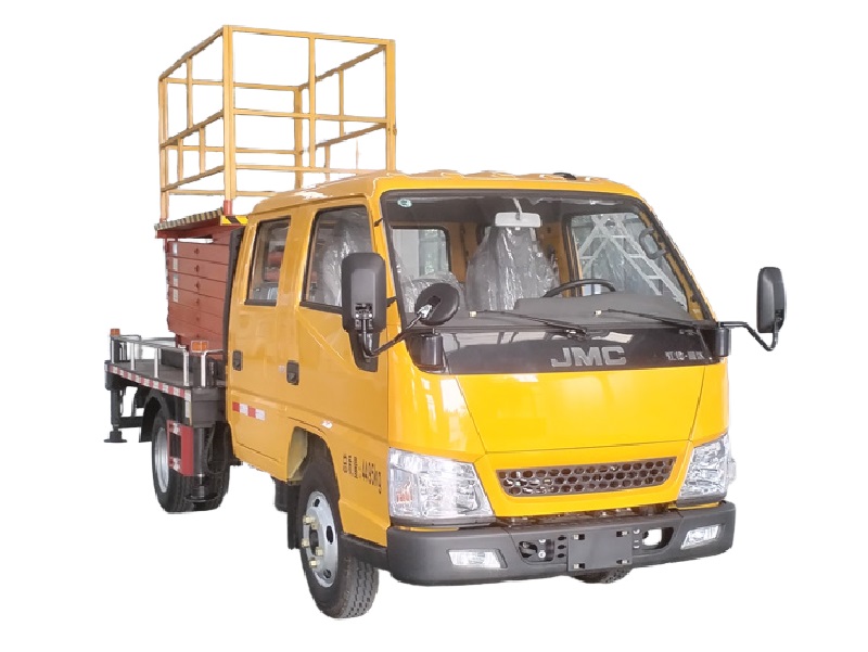 江铃6-10m升降平台高空作业车 