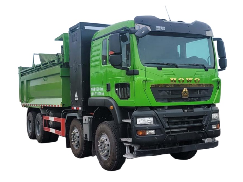 豪沃换电式纯电动自卸车 