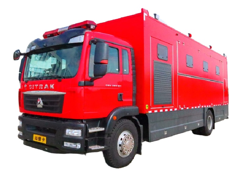 汕德卡被服洗涤车 