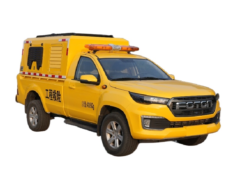 500m³h福田四驱皮卡抢险车 