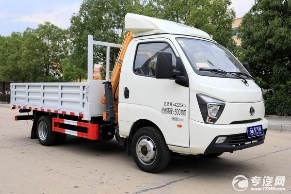 飞碟缔途国六折臂蓝牌随车吊