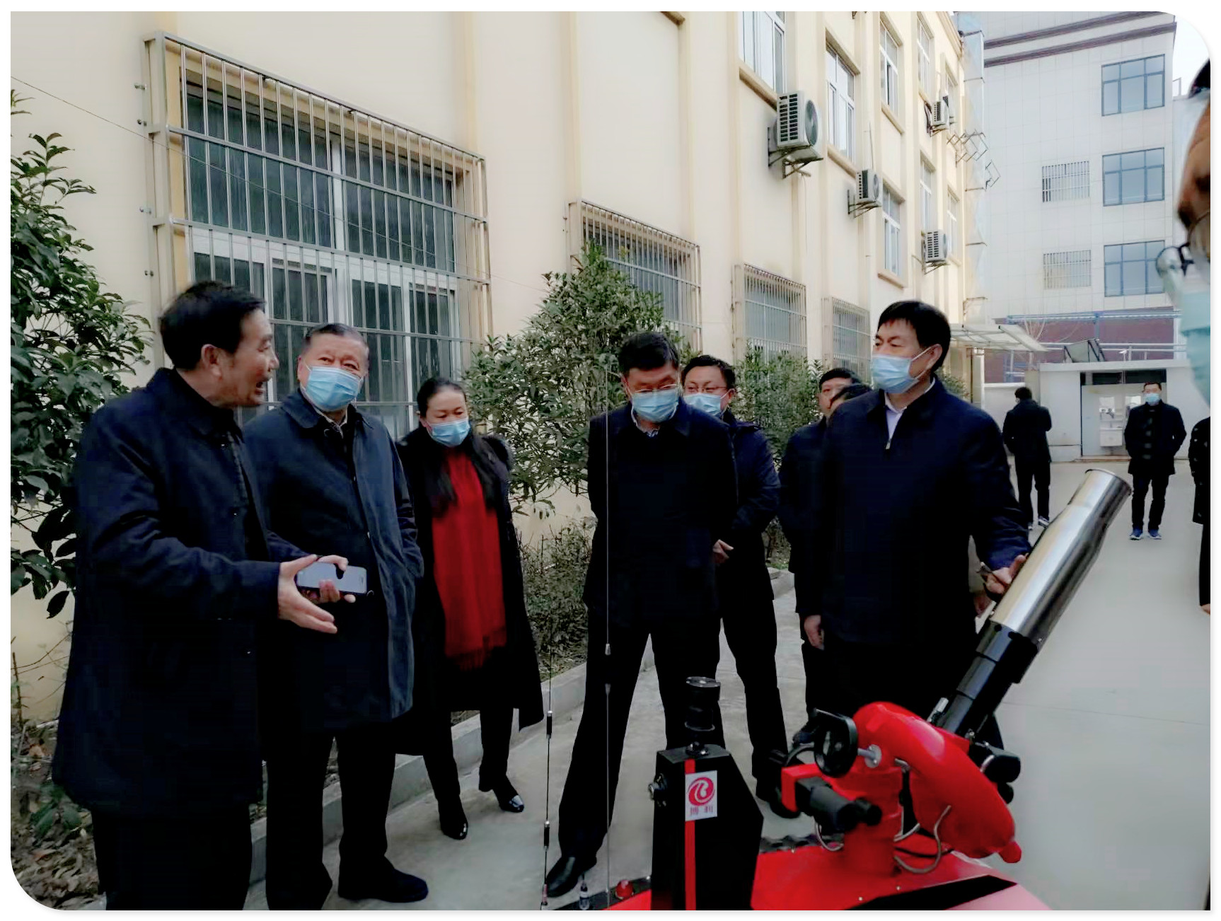 随州市政协主席冯茂东带领市政协主席 会议成员到3044永利公司调研