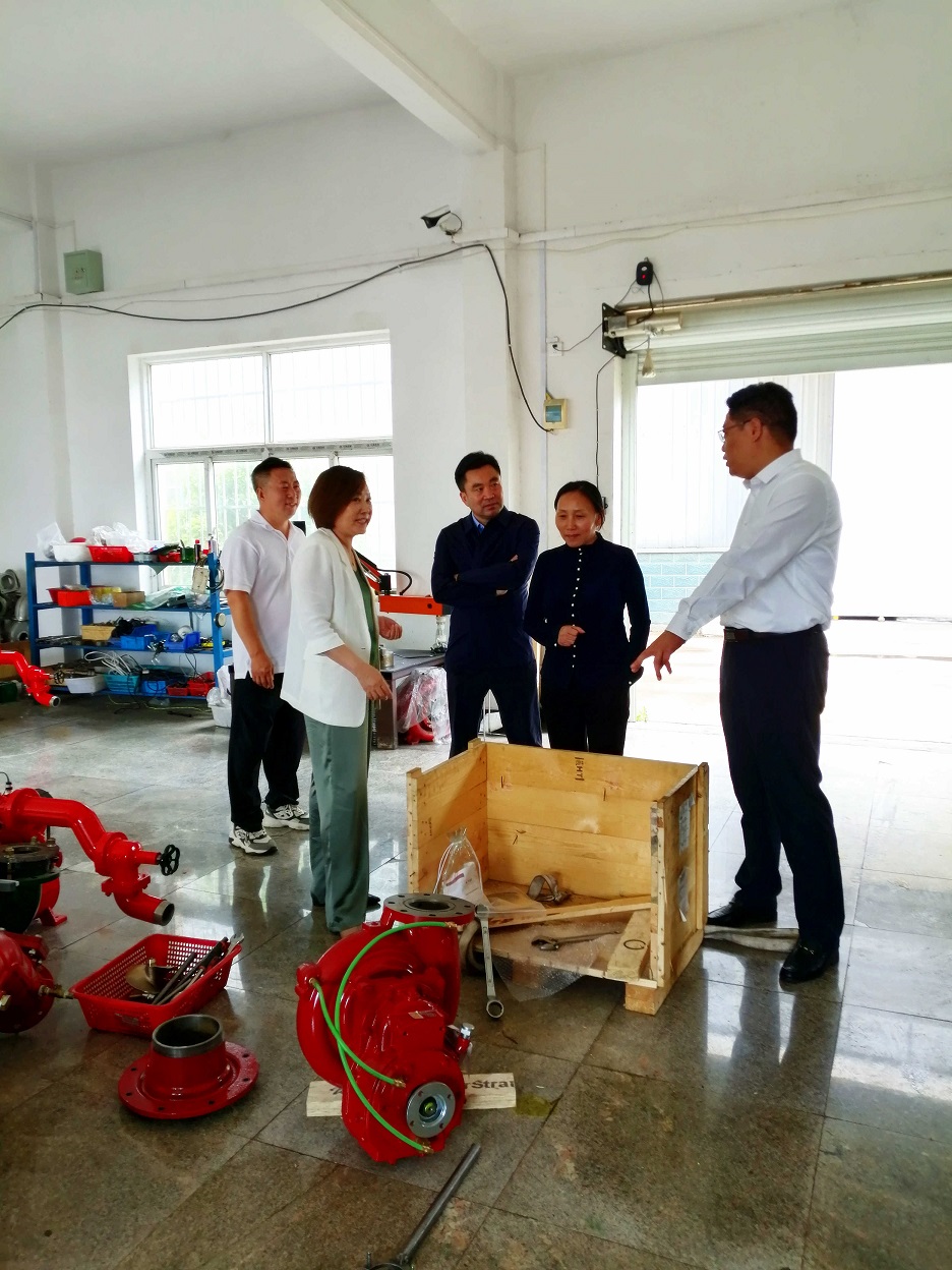 曾都区会同随县一行领导莅临3044永利参观指导工作