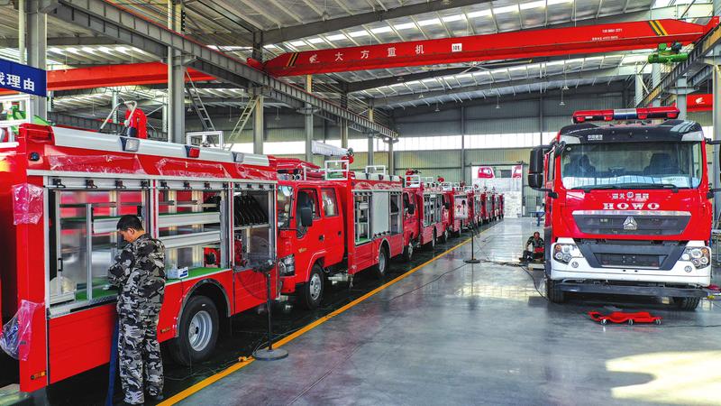 3044永利特种车：订单不断生产忙！