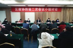 3044永利董事长程钰涵参加区政协四届二次会议工商联、经济界别分组讨论